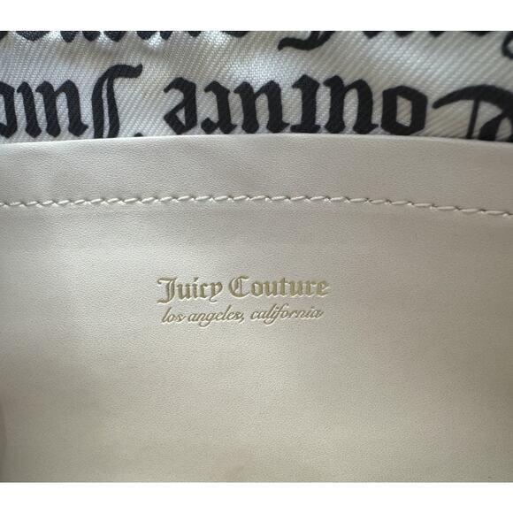 Y2K JUICY COUTURE Iconic Signature Black Logo Wristlet Clutch Wallet NEW - Picture 7 of 8